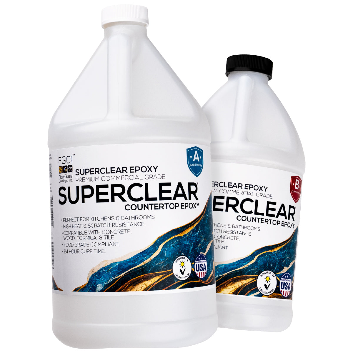 Superclear® Countertop Epoxy Resin 2:1