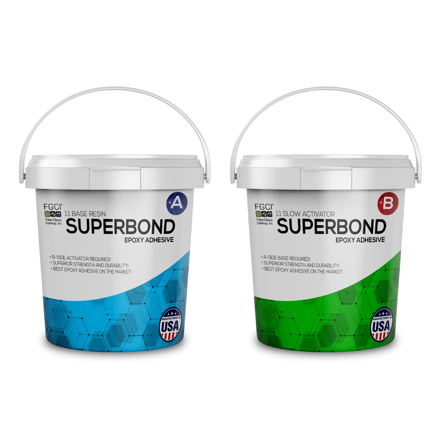Superbond Epoxy Adhesive System 1:1 - 2 Pint Kit