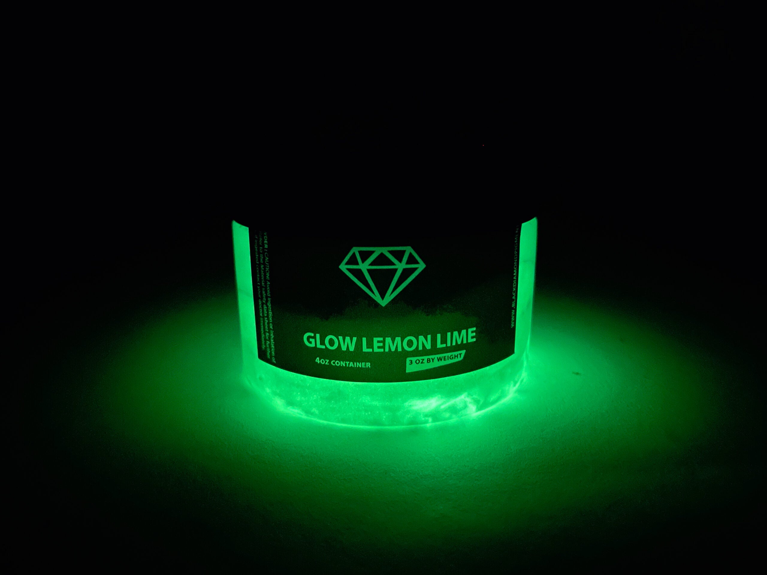 Glow Lemon Lime (Mica Powder for Epoxy Resin)