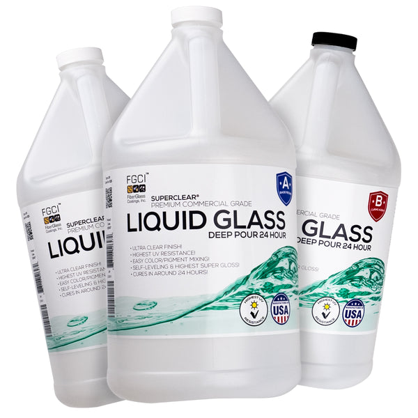 Deep Pour 24 Hour Epoxy 3 Gallon Kit
