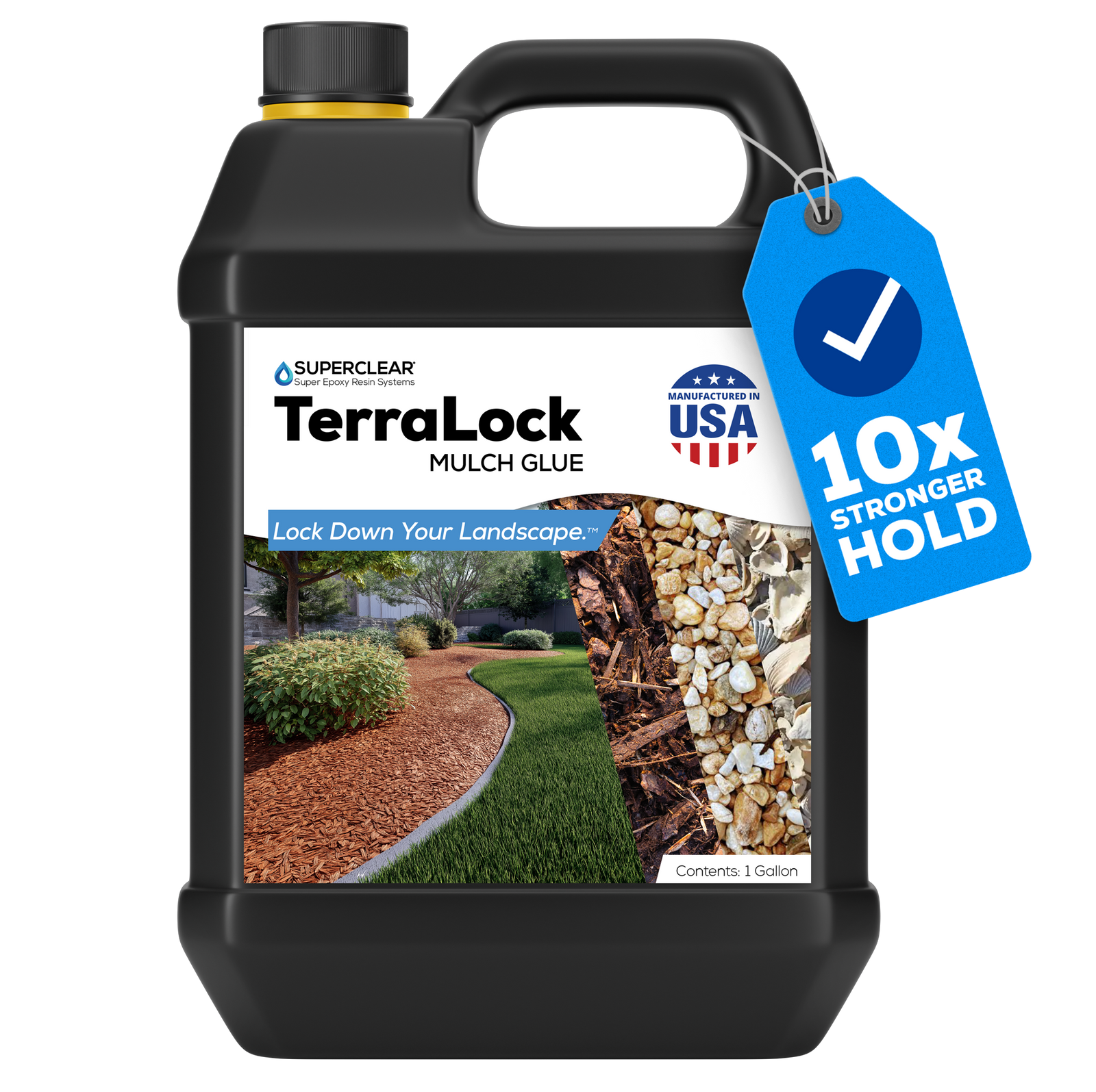 TerraLock 1 Gallon Mulch Rock Glue