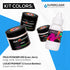 White Carrara Marble Countertop Epoxy Resin Kit Colors