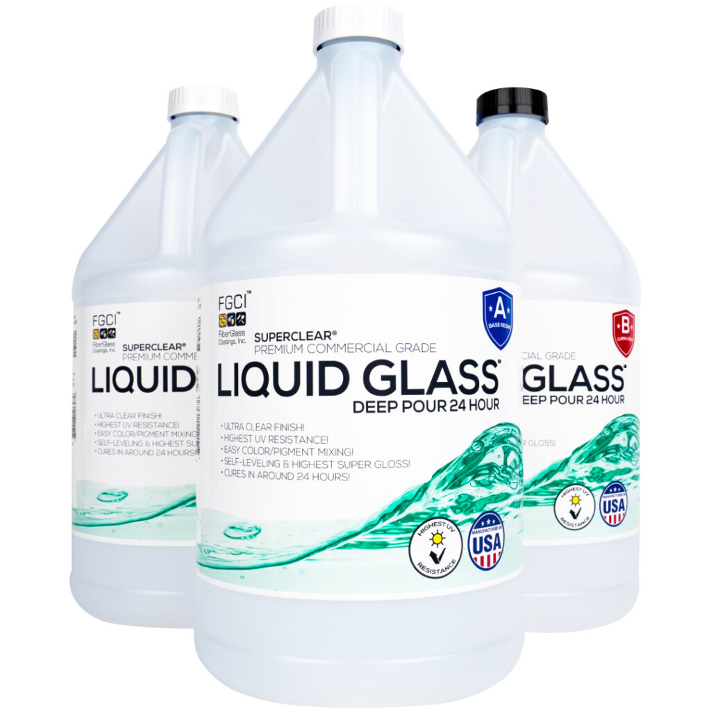 Liquid Glass Polish/Finish, 1 gal. - Liquid Glass