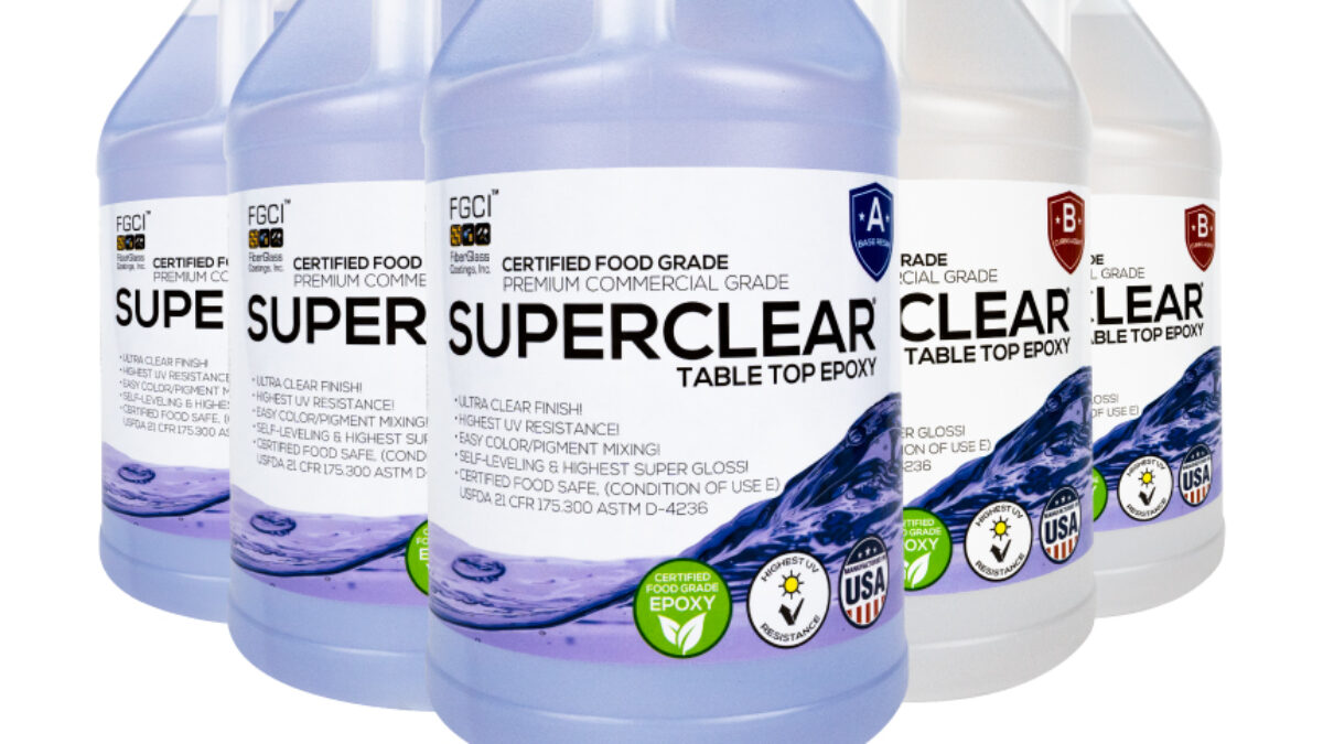 SuperClear2.0 Liquid Glass Epoxy Products — Wane+Flitch