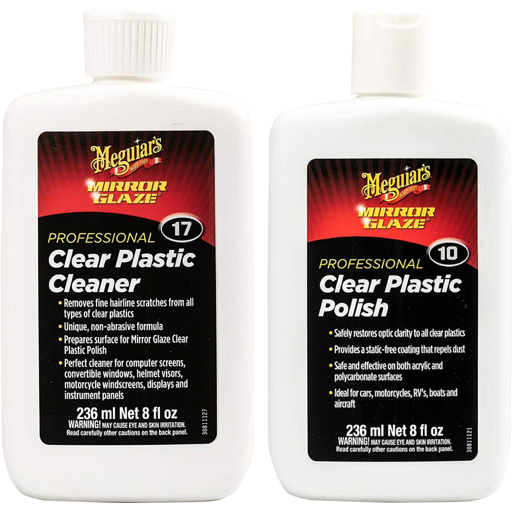 Meguiar's Plastx Clear Plastic Cleaner Polish - 10 Oz