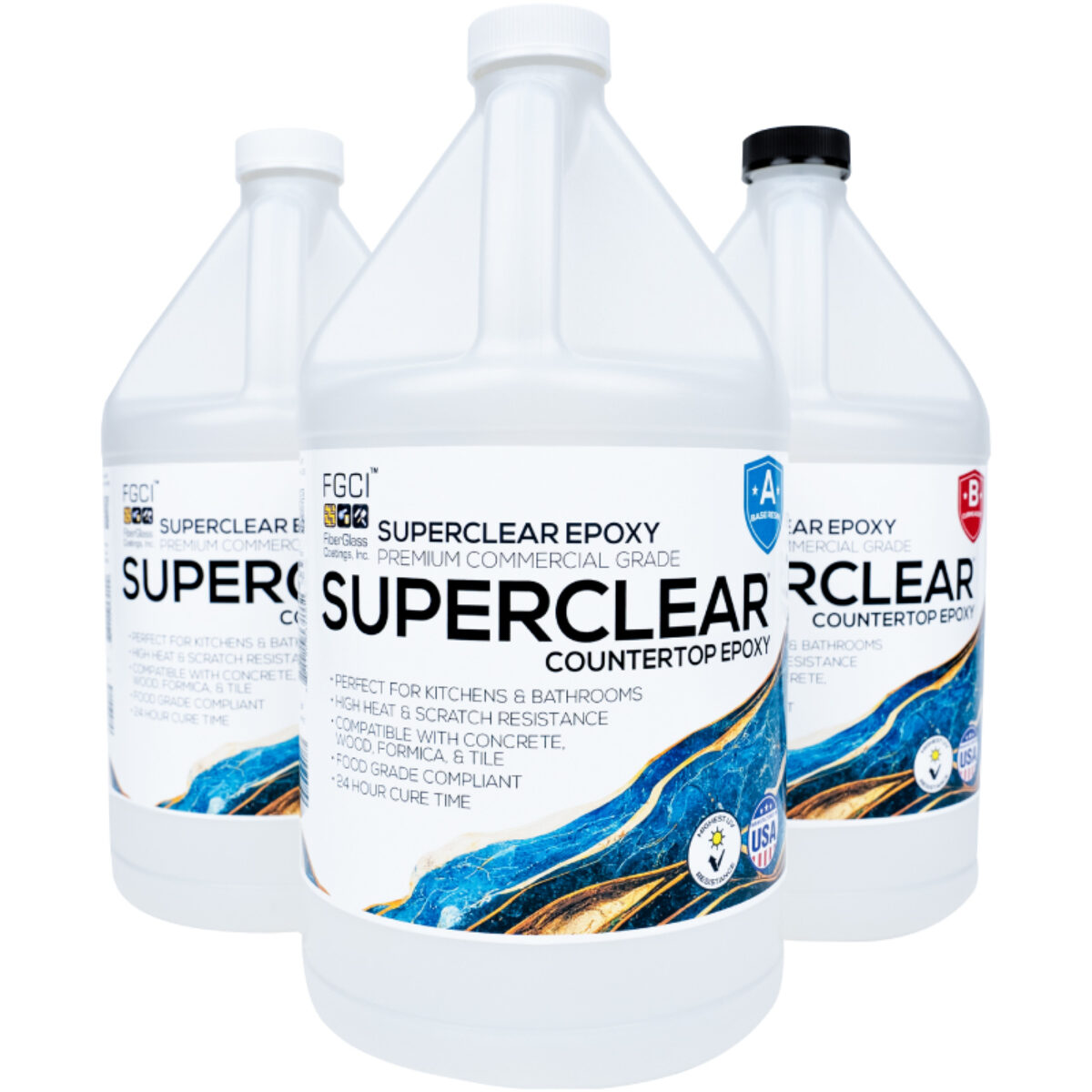 Super Clear Table Top Epoxy – 1 Gallon Kit - Live Edge ACE Houston Texas