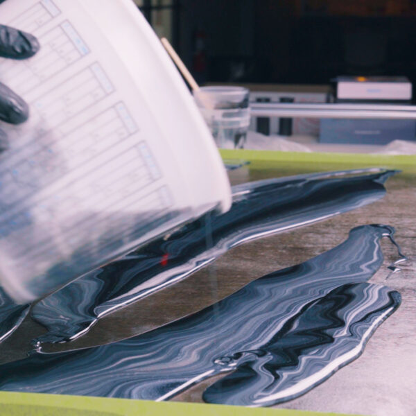 Black Marble Countertop Epoxy Resin Pour